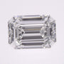 0.80 ct natural diamond, emerald cut | Sapphire Row · cut7