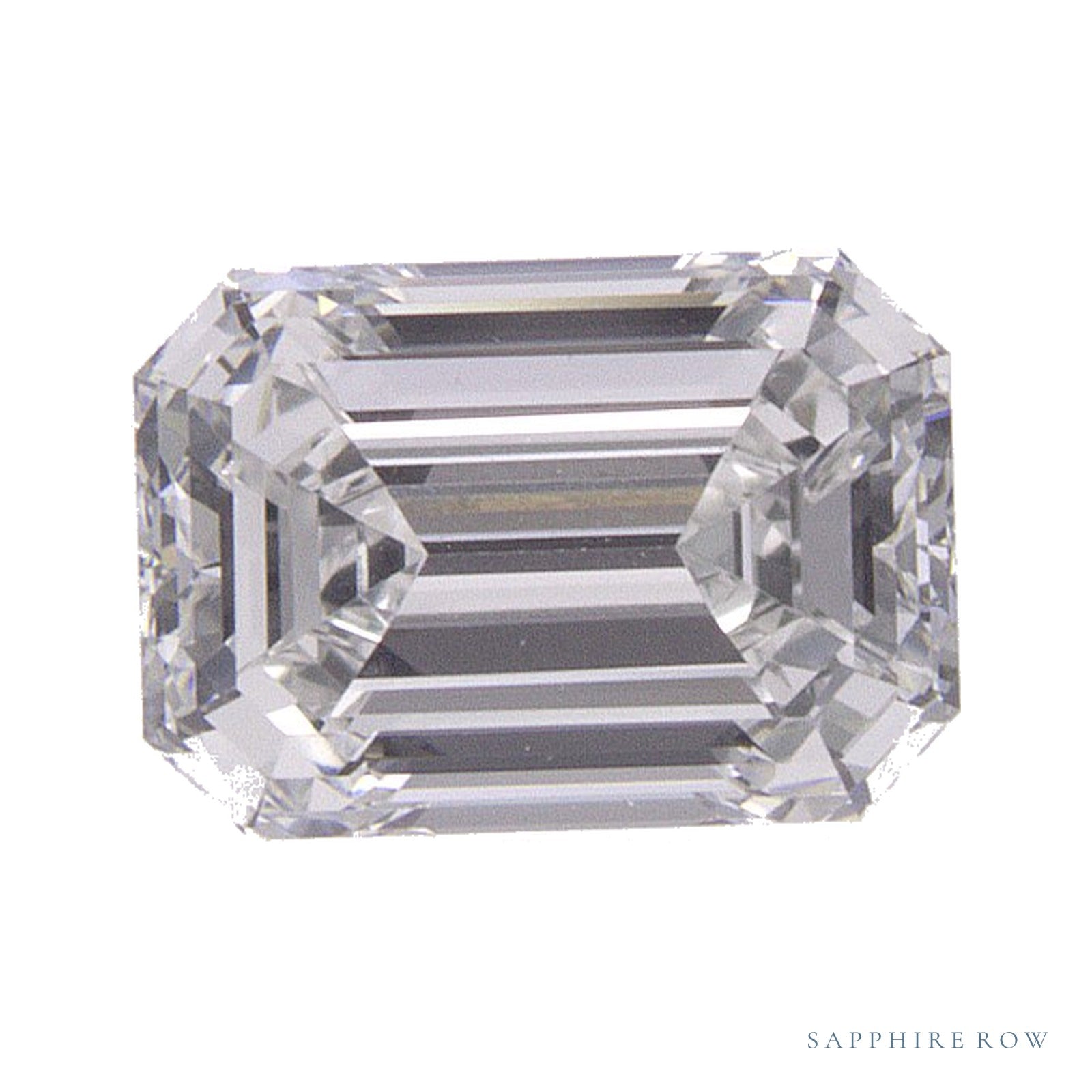 0.80 ct natural diamond, emerald cut | Sapphire Row · cut4