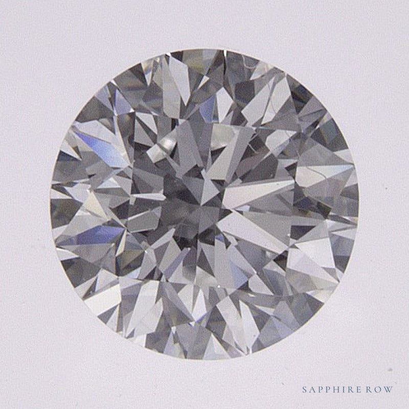 0.80 ct natural diamond, round cut | Sapphire Row · cut6