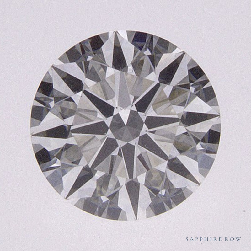 0.80 ct natural diamond, round cut | Sapphire Row · cut7