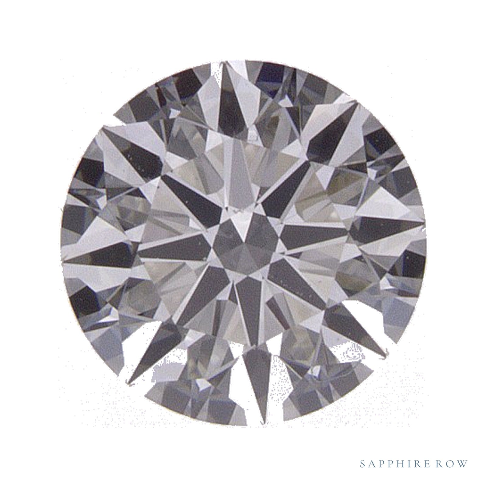 0.80 ct natural diamond, round cut | Sapphire Row · cut4