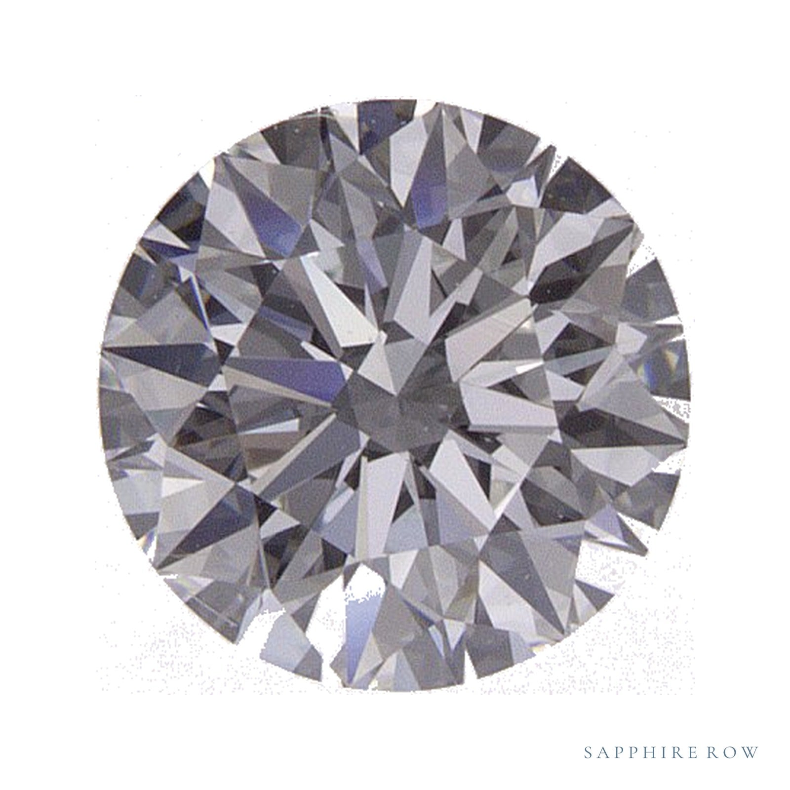 0.80 ct natural diamond, round cut | Sapphire Row · cut4