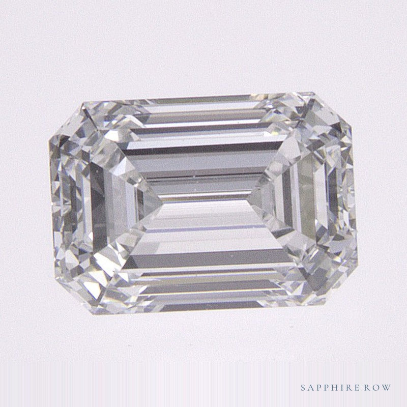 0.80 ct natural diamond, emerald cut | Sapphire Row · cut7