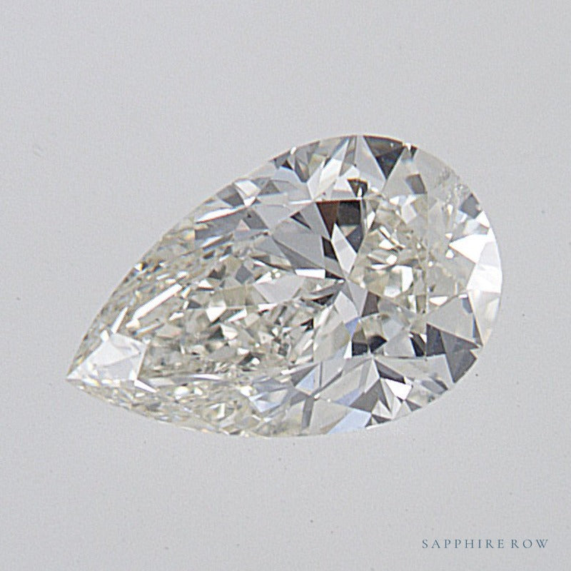 0.80 ct natural diamond, pear cut | Sapphire Row · cut7