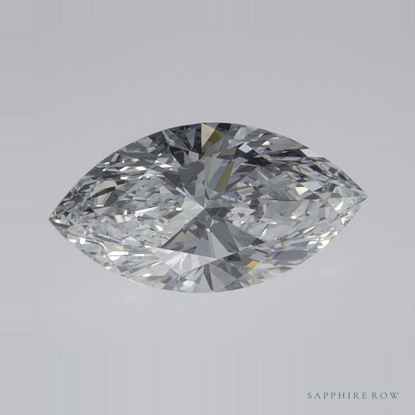 0.80 ct lab-grown diamond, marquise cut | Sapphire Row · cut7