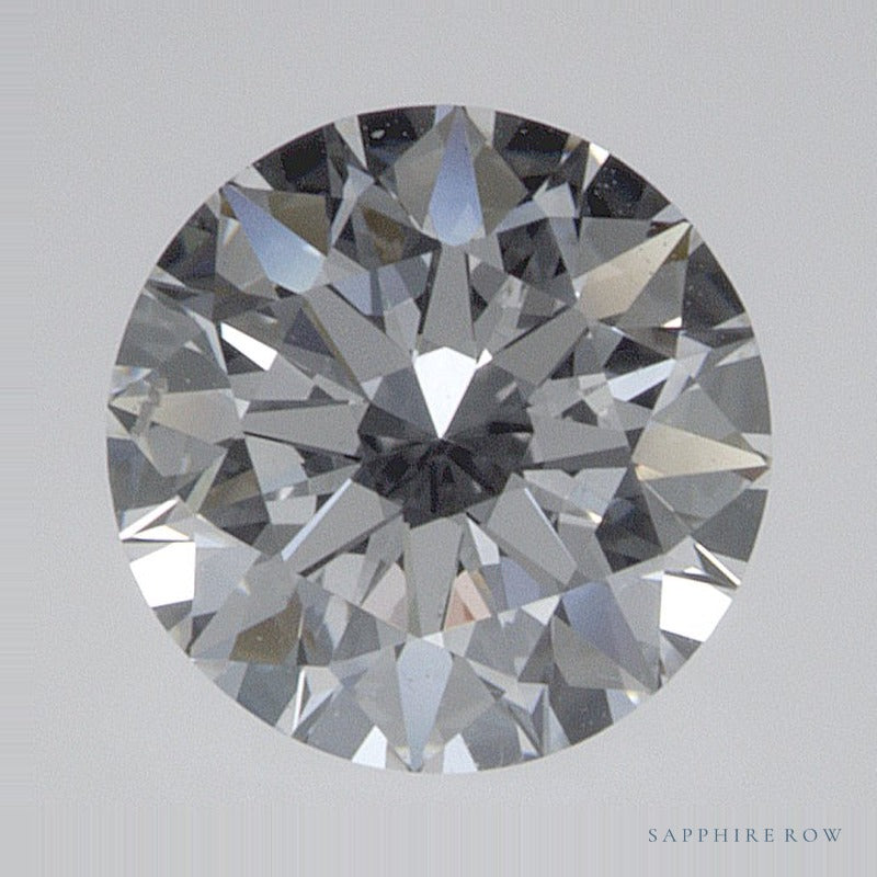 0.80 ct lab-grown diamond, round cut | Sapphire Row · cut6