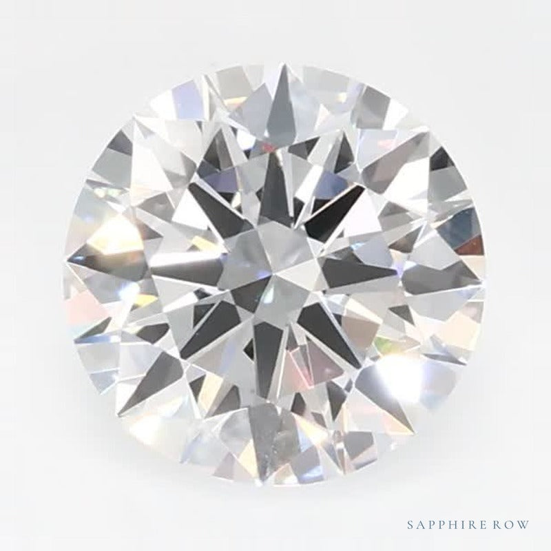 0.80 ct lab-grown diamond, round cut | Sapphire Row · cut6