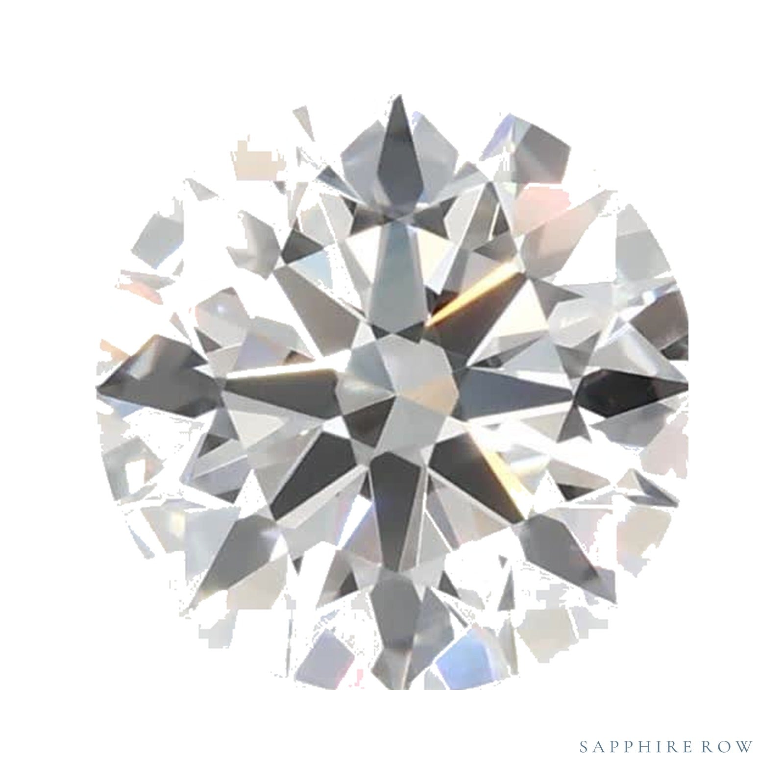 0.80 ct Round Lab-Grown Diamond – E VVS2 — Sapphire Row · cut · cut3 · cut4