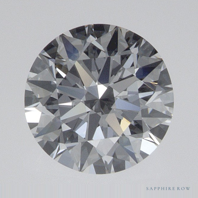 0.80 ct lab-grown diamond, round cut | Sapphire Row · cut7