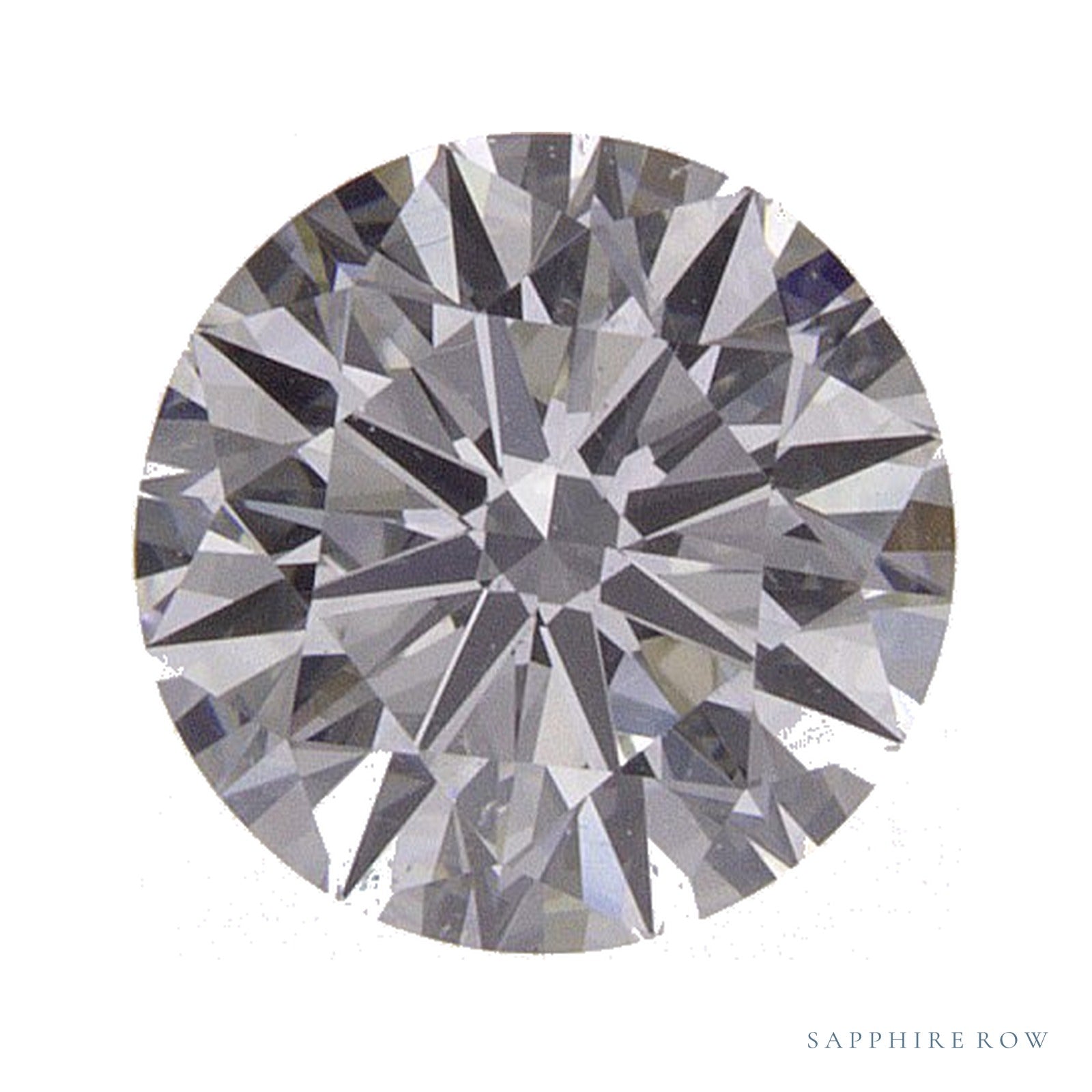 0.79 ct Round Natural Diamond – H SI1 — Sapphire Row · cut · cut3 · cut4
