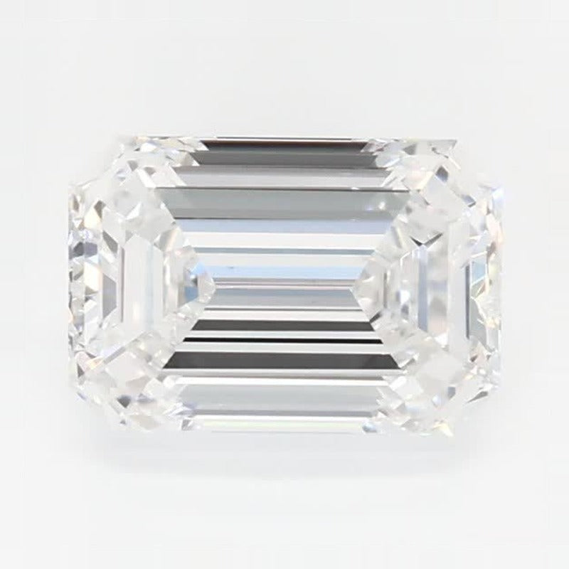 0.79 ct lab-grown diamond, emerald cut | Sapphire Row · cut7