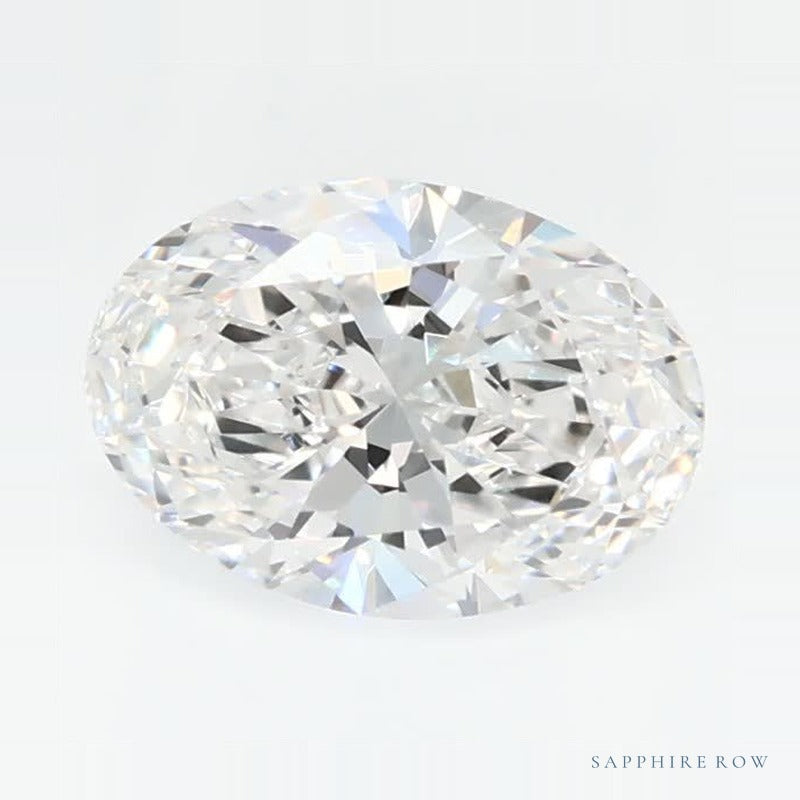 0.79 ct lab-grown diamond, oval cut | Sapphire Row · cut6