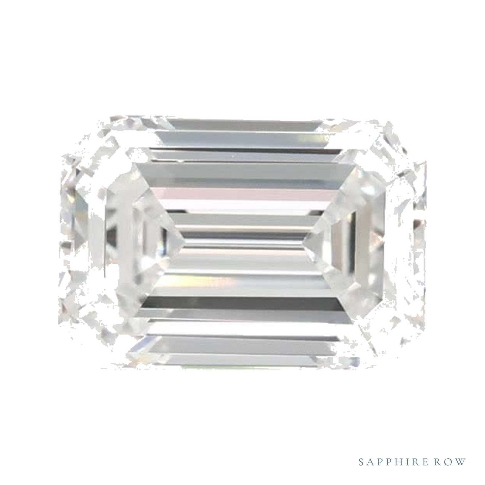 0.79 ct Emerald Lab-Grown Diamond – E VVS2 — Sapphire Row · cut · cut3 · cut4