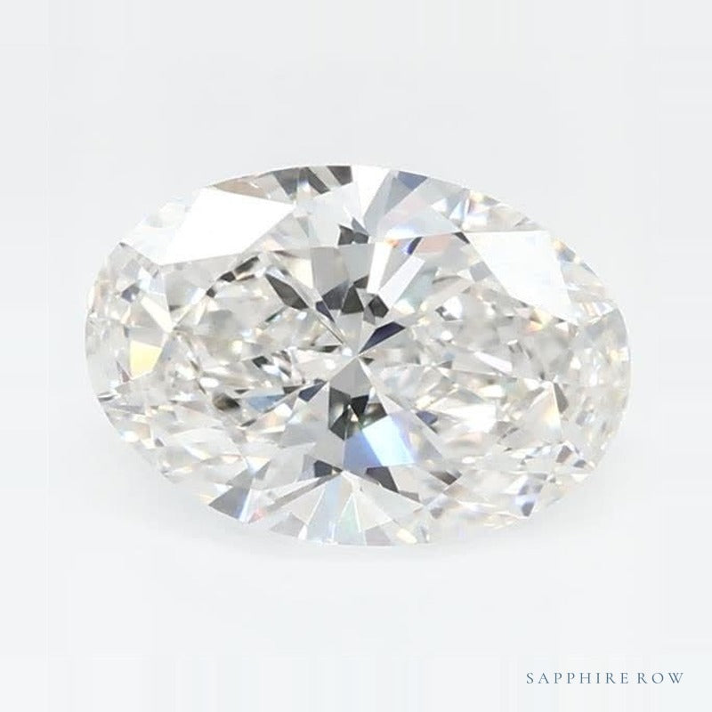 0.79 ct lab-grown diamond, oval cut | Sapphire Row · cut6
