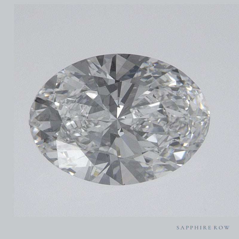 0.79 ct lab-grown diamond, oval cut | Sapphire Row · cut6
