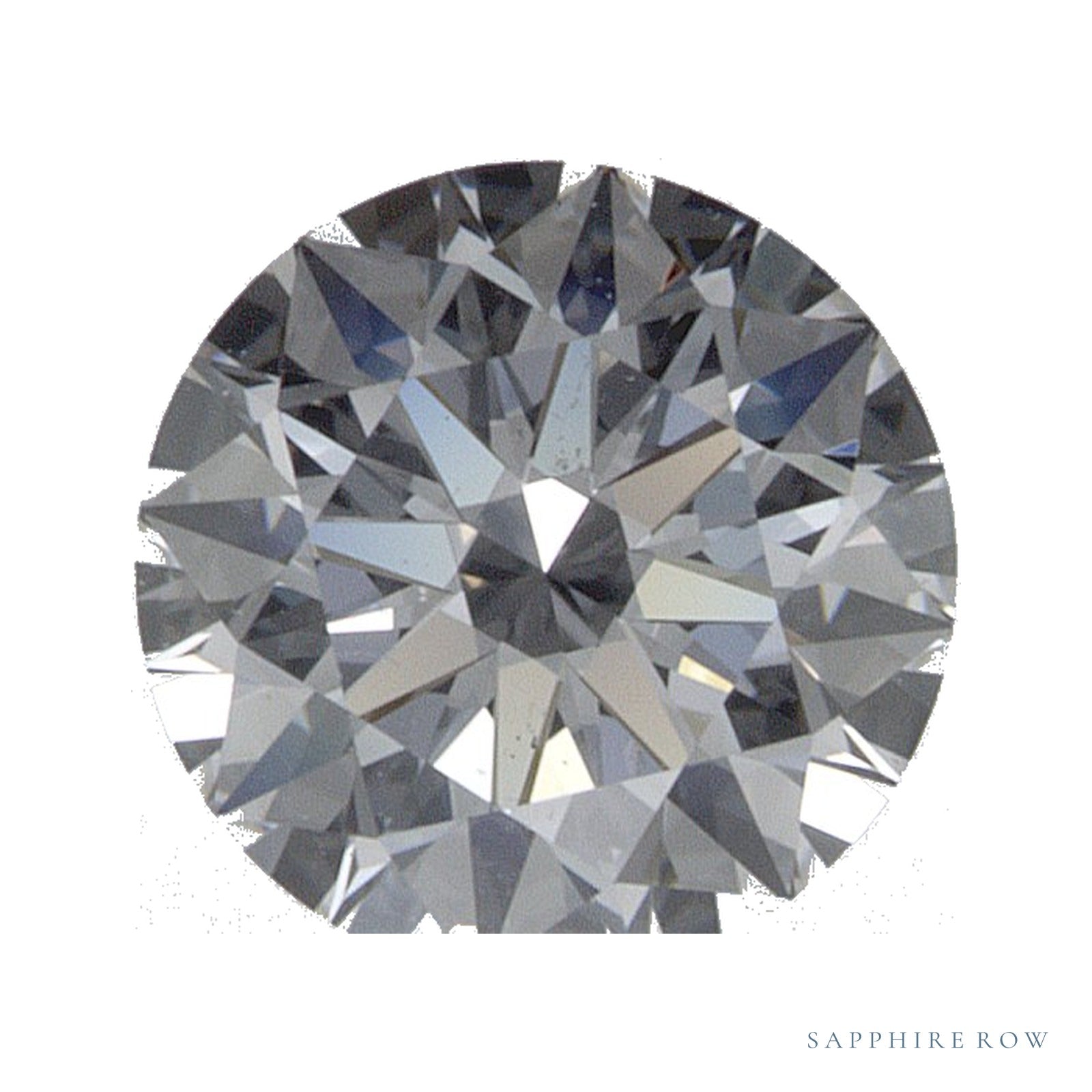 0.79 ct Round Lab-Grown Diamond – D VS1 — Sapphire Row · cut · cut3 · cut4