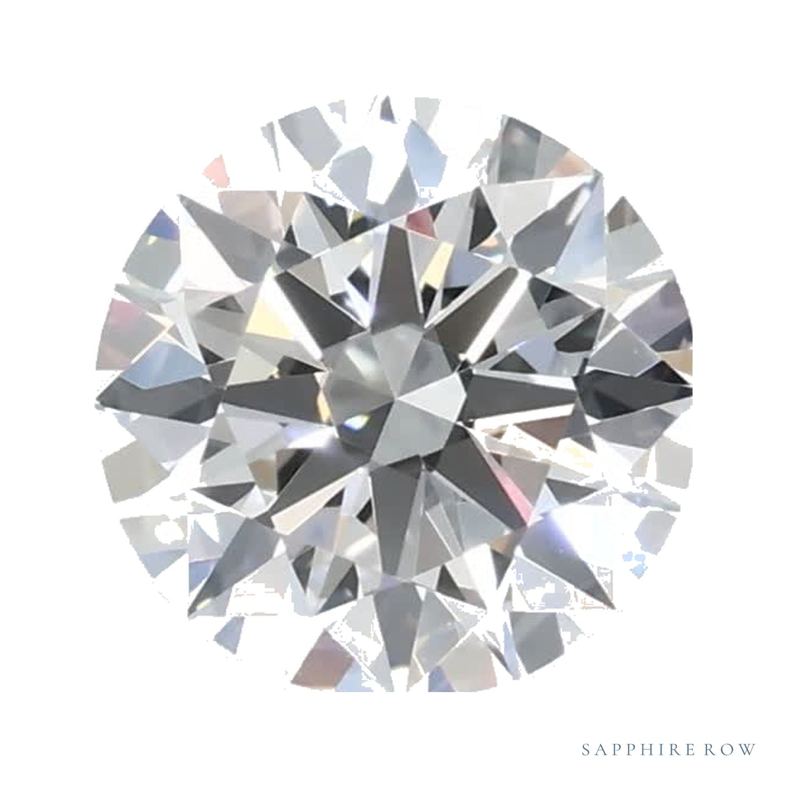 0.79 ct Round Lab-Grown Diamond – E VVS2 — Sapphire Row · cut · cut3 · cut4
