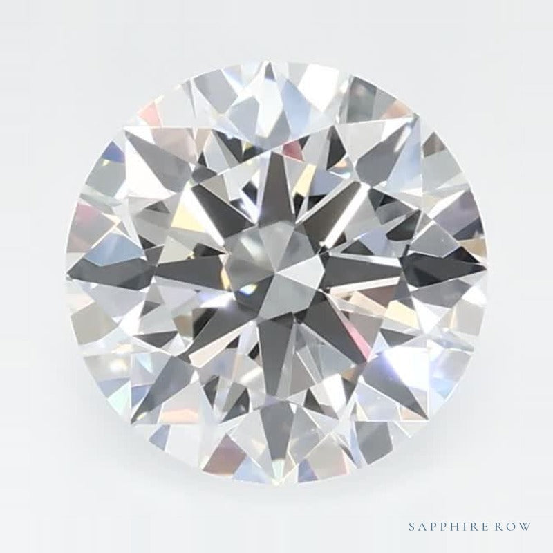 0.79 ct lab-grown diamond, round cut | Sapphire Row · cut6