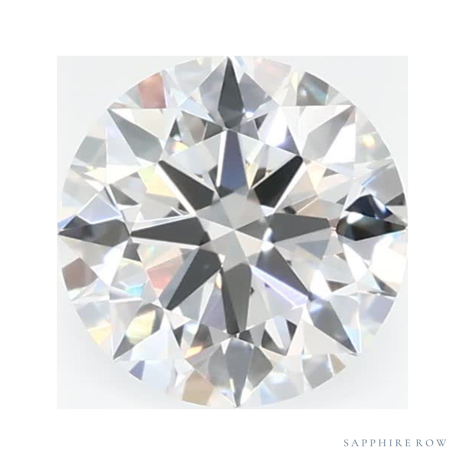 0.79 ct Round Lab-Grown Diamond – E VVS2 — Sapphire Row · cut · cut3 · cut4