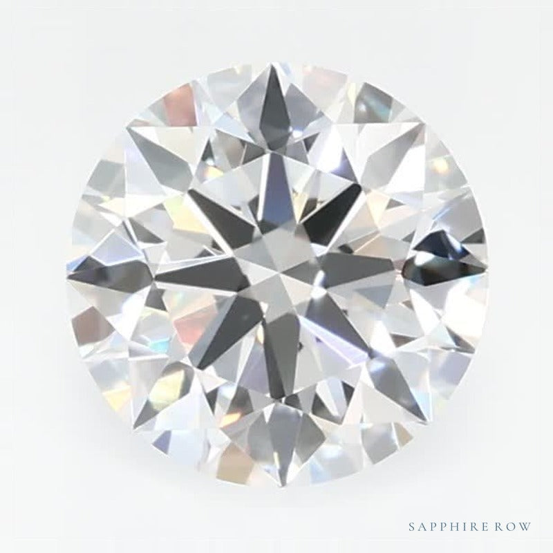 0.79 ct lab-grown diamond, round cut | Sapphire Row · cut7
