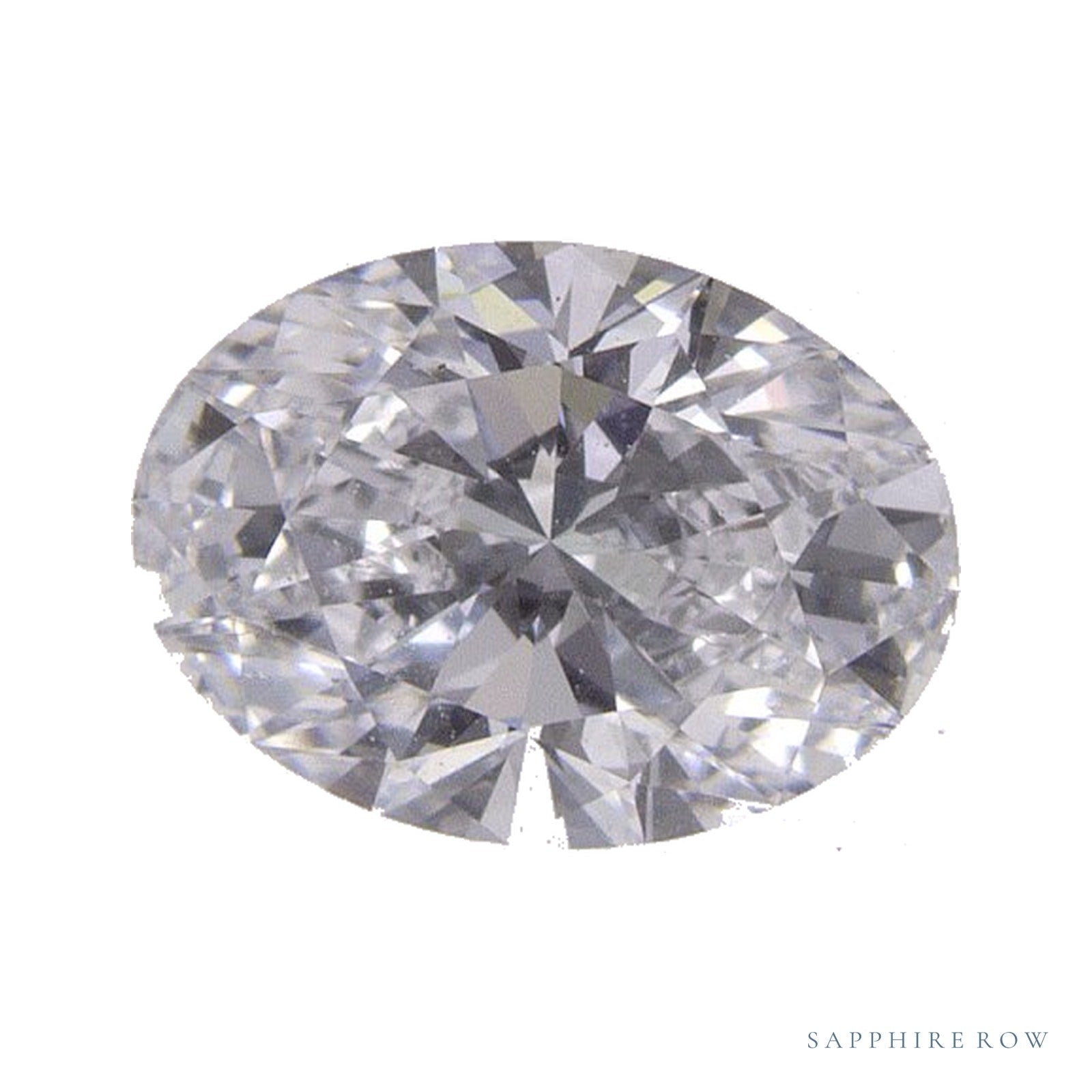 0.79 ct lab-grown diamond, oval cut | Sapphire Row · cut4