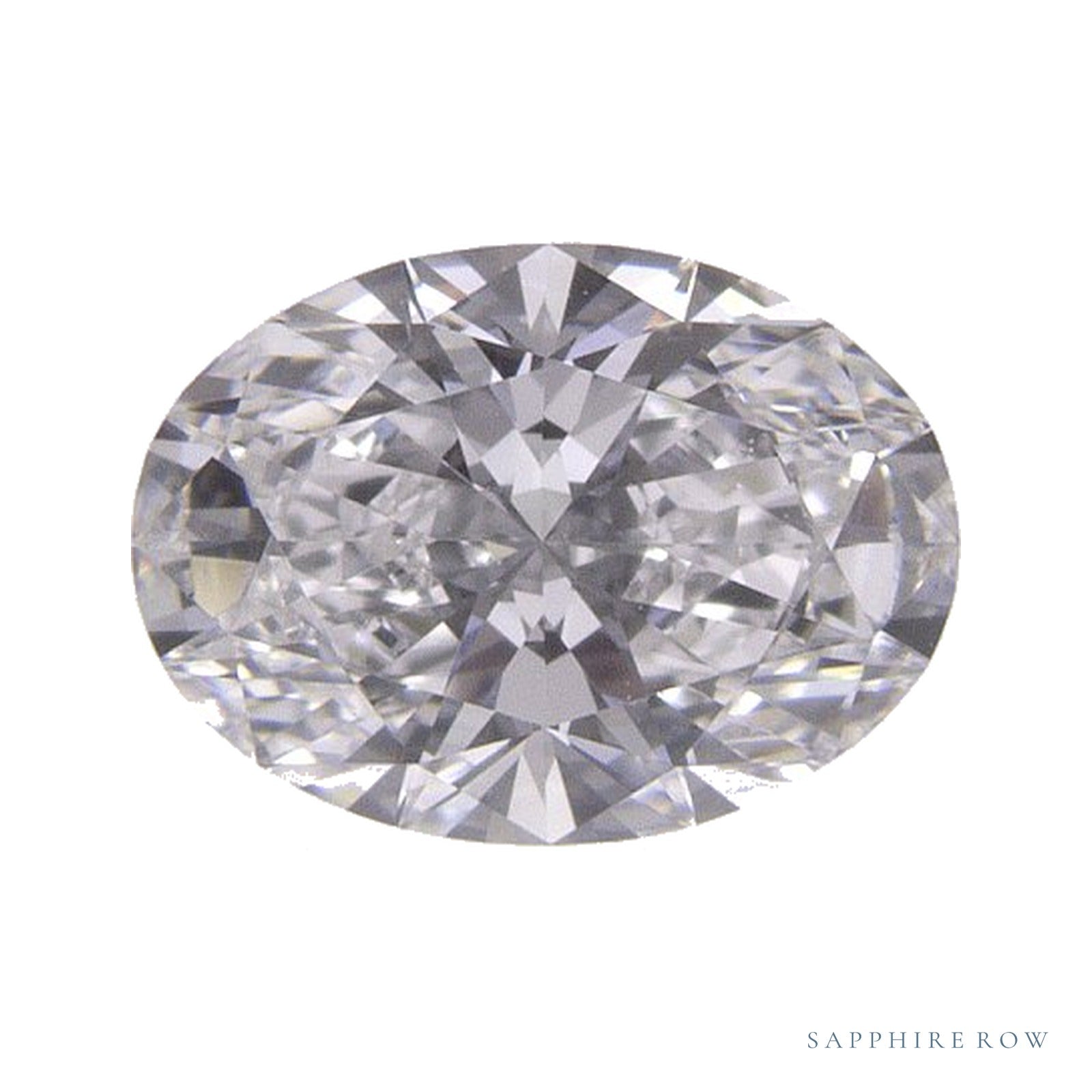 0.79 ct Oval Lab-Grown Diamond – D VVS2 — Sapphire Row · cut · cut3 · cut4