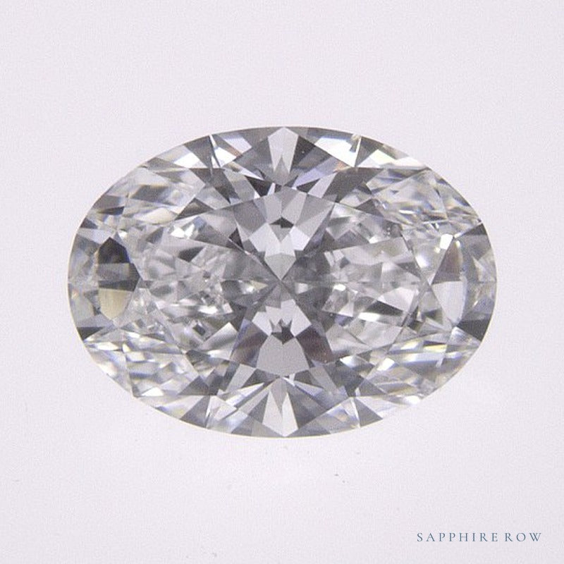 0.79 ct lab-grown diamond, oval cut | Sapphire Row · cut7