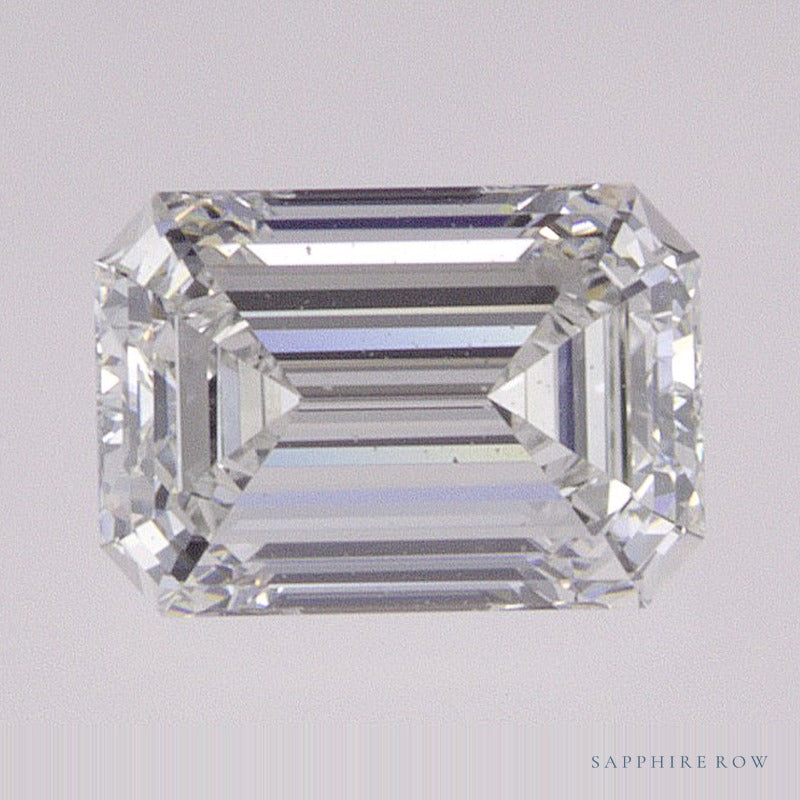 0.78 ct natural diamond, emerald cut | Sapphire Row · cut6