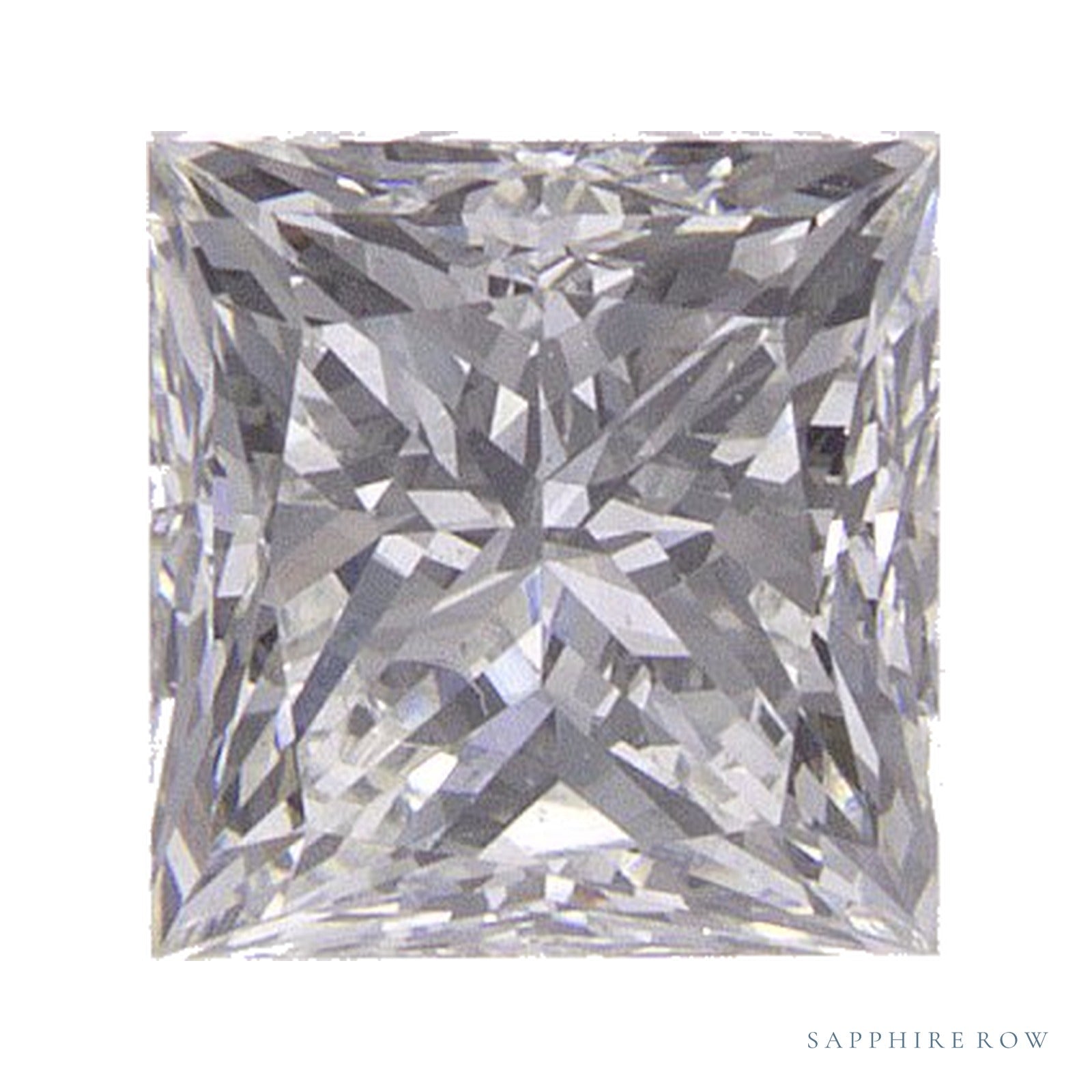 0.78 ct Square Natural Diamond – H VS2 — Sapphire Row · cut · cut3 · cut4