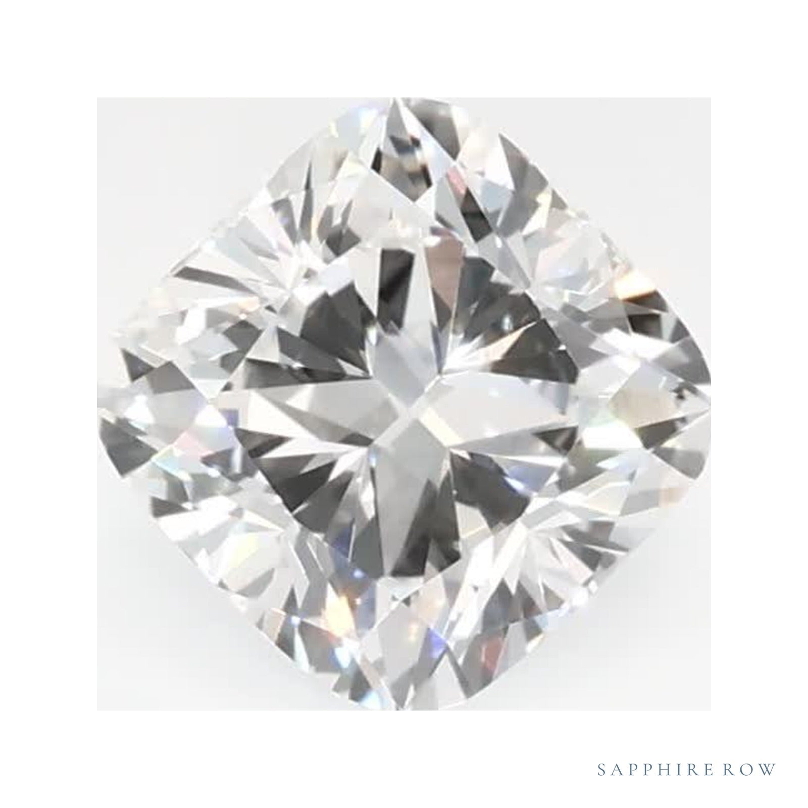 0.78 ct lab-grown diamond, cushion cut | Sapphire Row · cut4