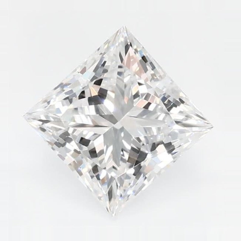 0.78 ct lab-grown diamond, square cut | Sapphire Row · cut7