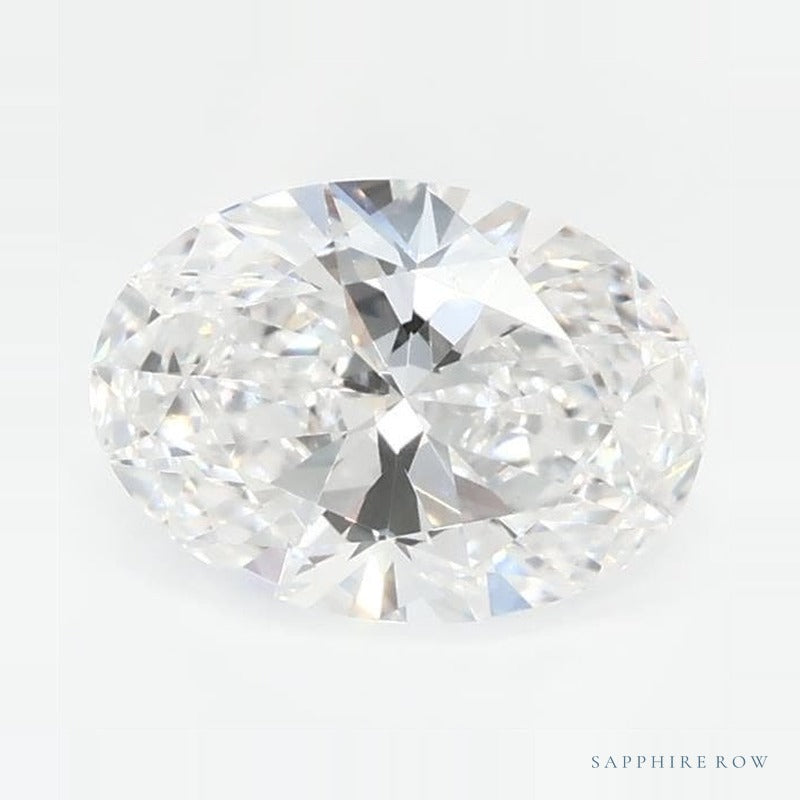 0.78 ct lab-grown diamond, oval cut | Sapphire Row · cut6