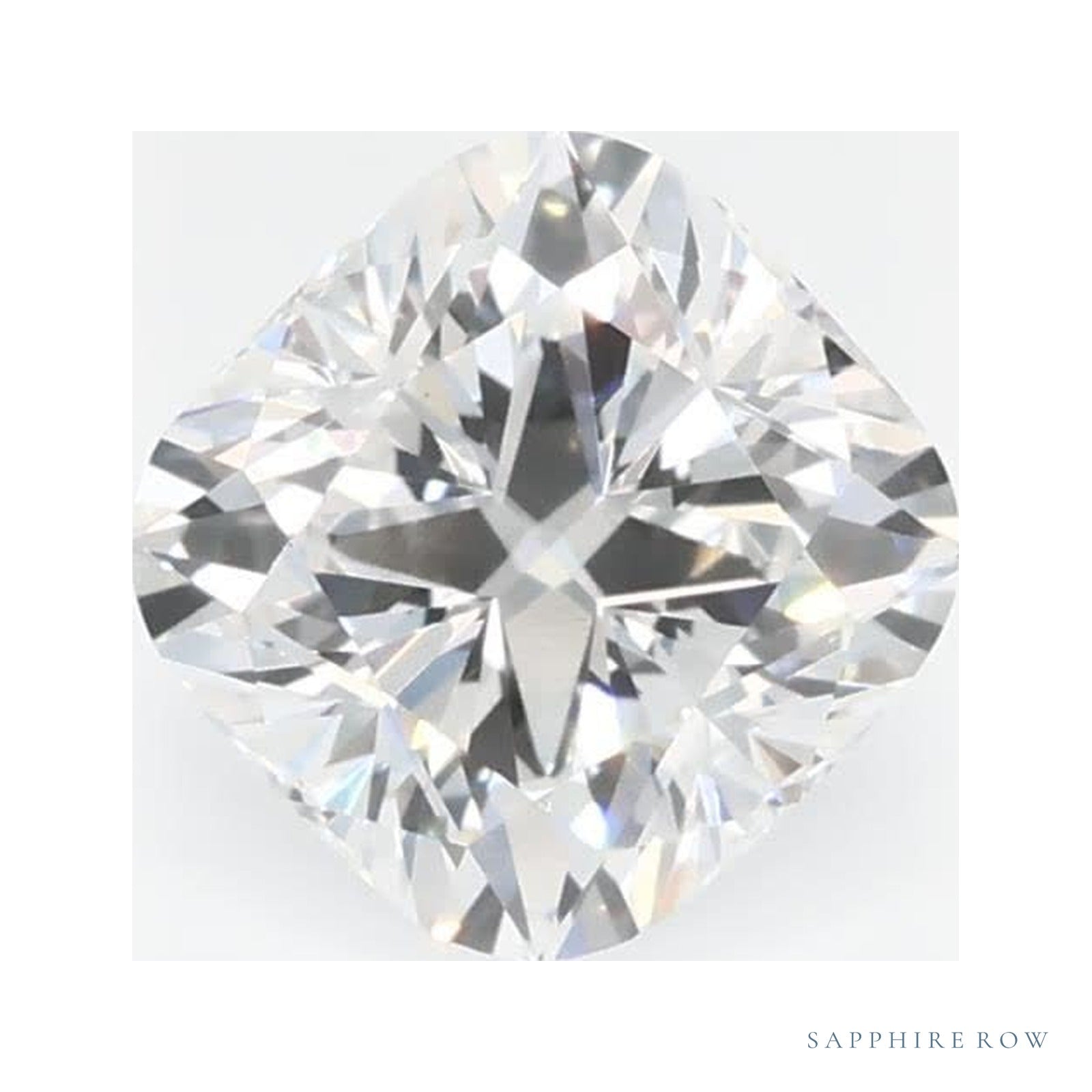 0.78 ct lab-grown diamond, cushion cut | Sapphire Row · cut4