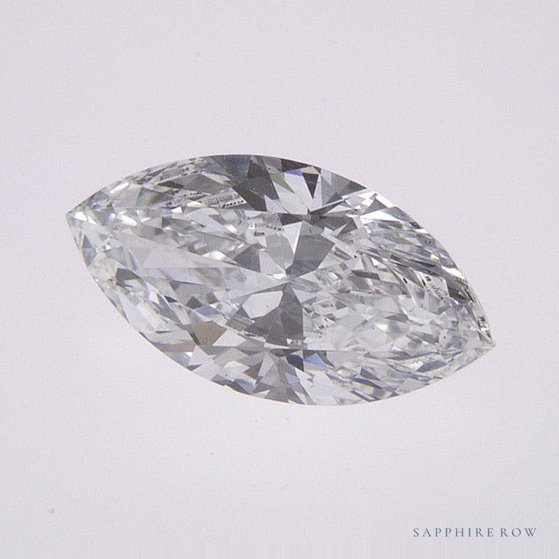 0.78 ct lab-grown diamond, marquise cut | Sapphire Row · cut7