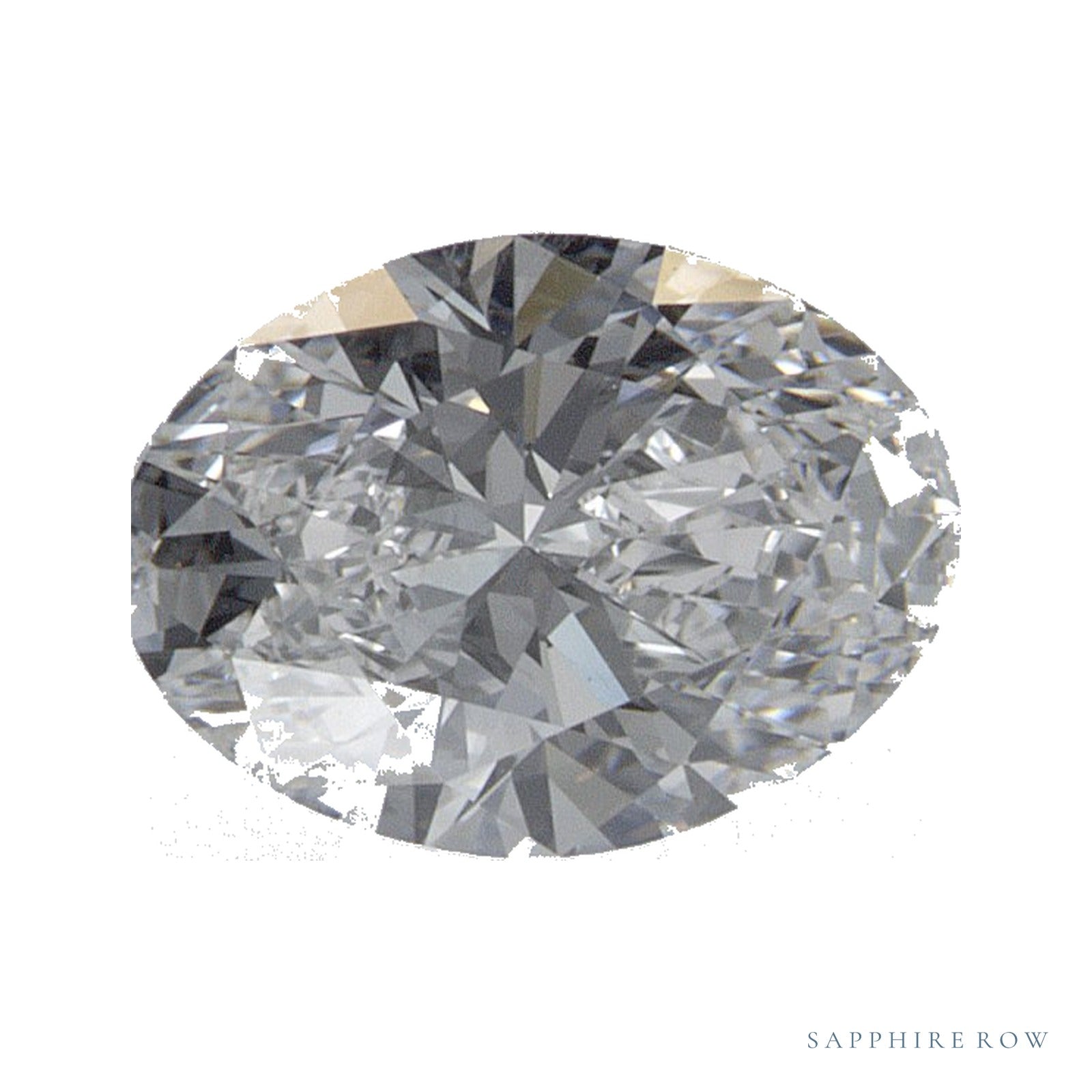 0.78 ct Oval Lab-Grown Diamond – D VS1 — Sapphire Row · cut · cut3 · cut4