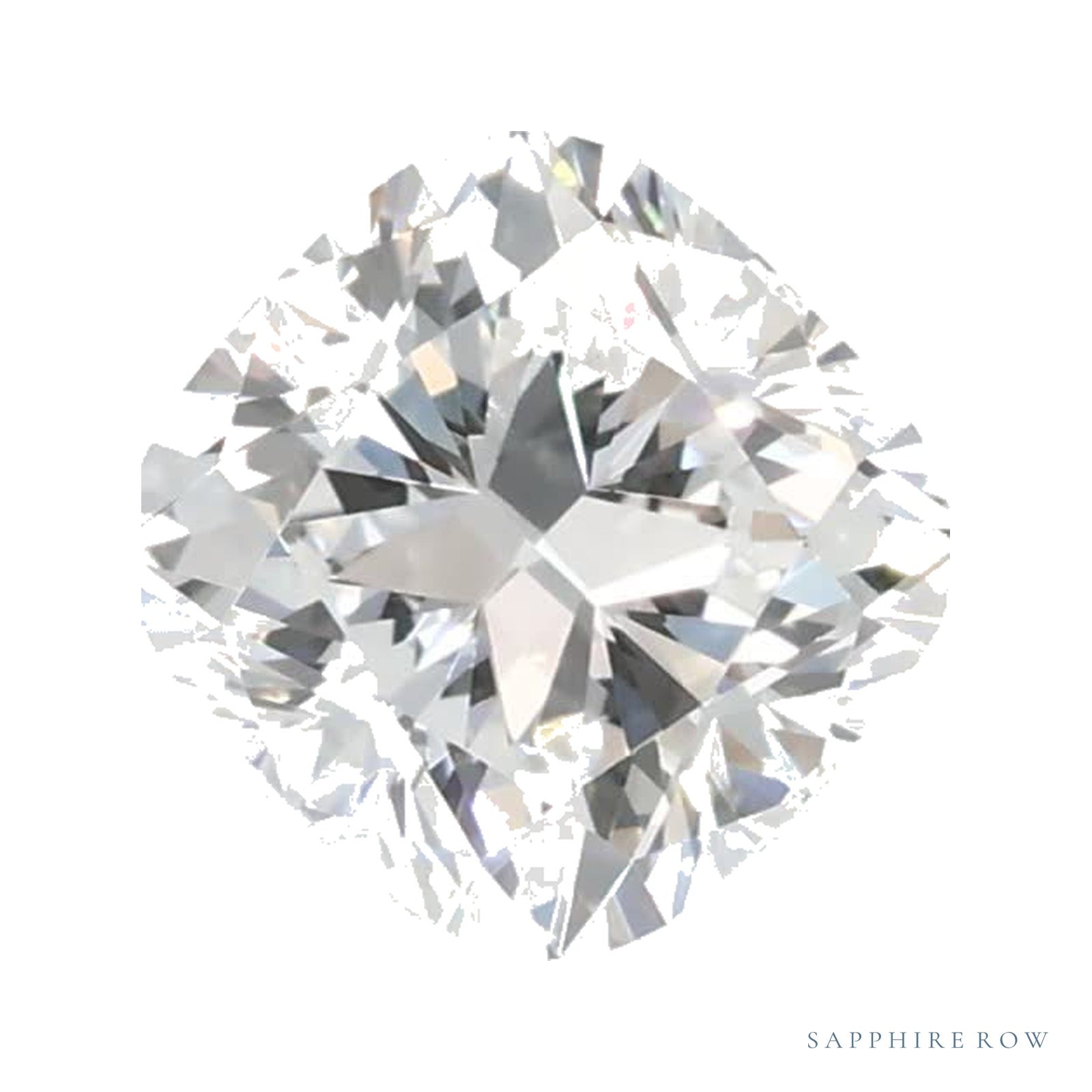 0.78 ct lab-grown diamond, cushion cut | Sapphire Row · cut4