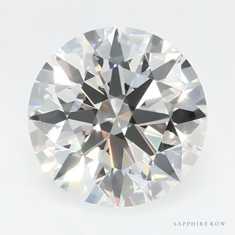 0.78 ct lab-grown diamond, round cut | Sapphire Row · cut7