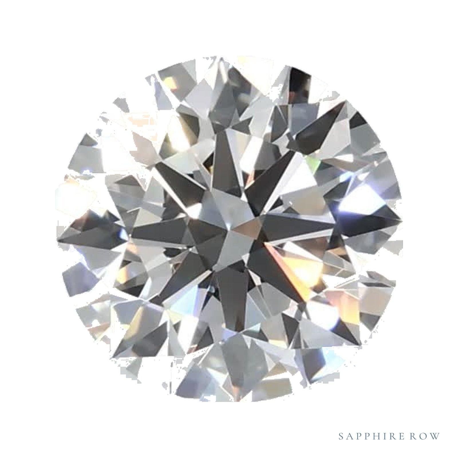 0.78 ct Round Lab-Grown Diamond – D VVS2 — Sapphire Row · cut · cut3 · cut4