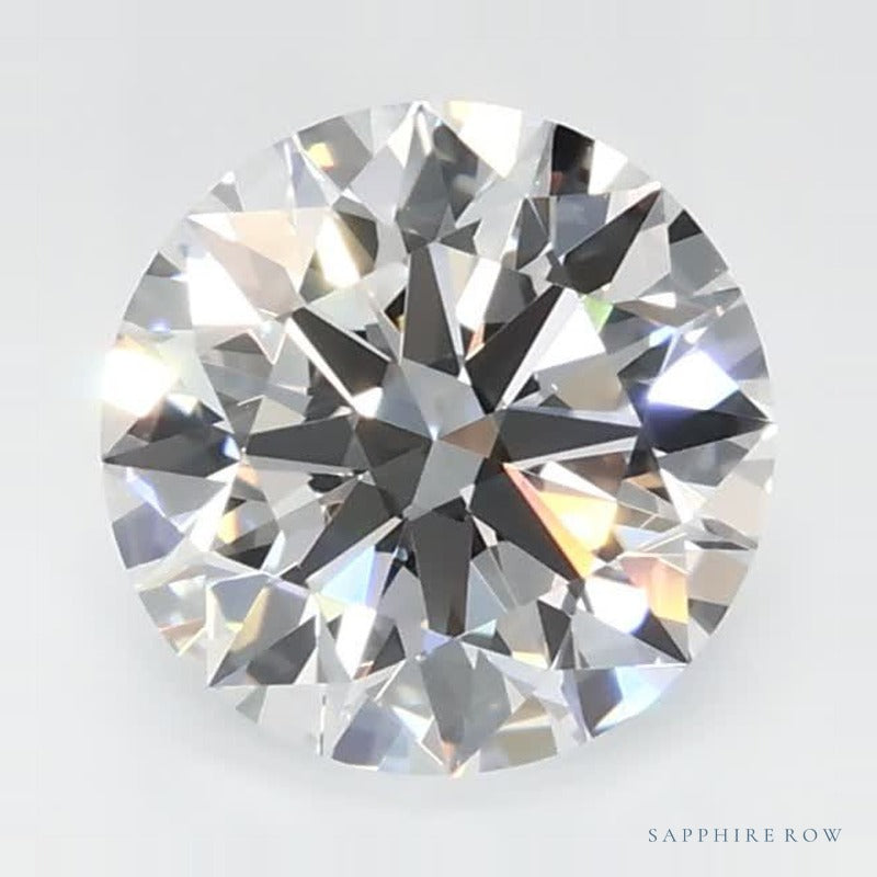 0.78 ct lab-grown diamond, round cut | Sapphire Row · cut7