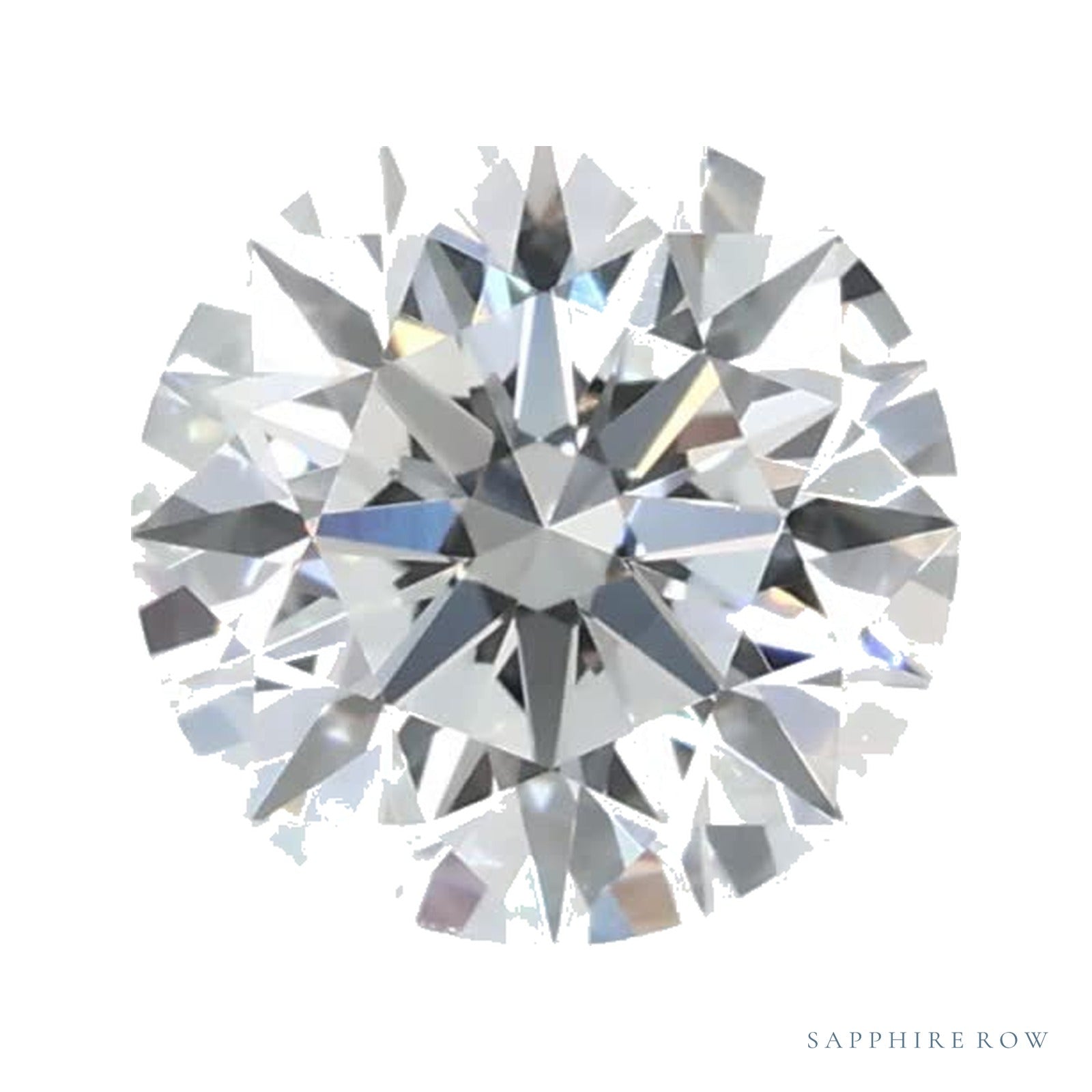 0.78 ct Round Lab-Grown Diamond – E VVS1 — Sapphire Row · cut · cut3 · cut4