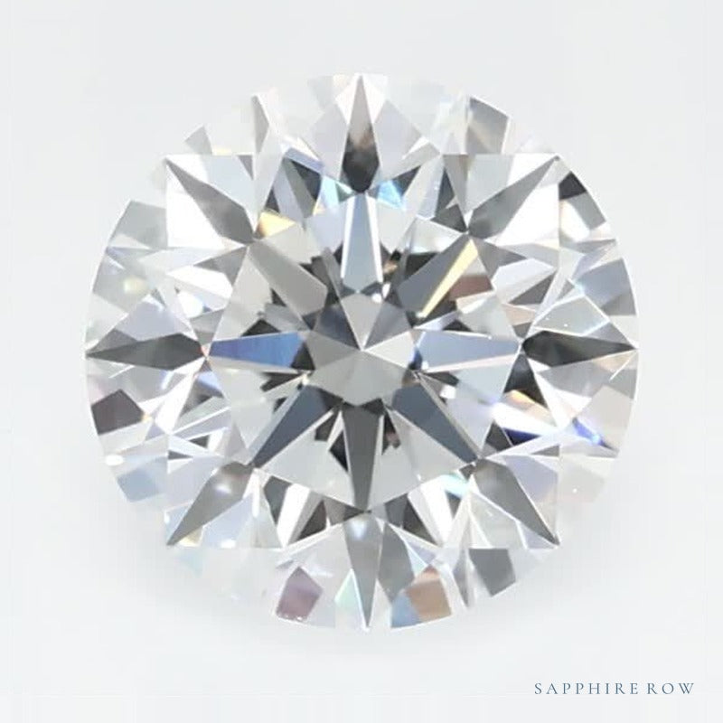 0.78 ct lab-grown diamond, round cut | Sapphire Row · cut7