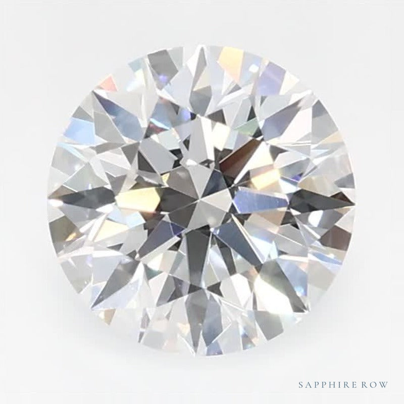 0.78 ct lab-grown diamond, round cut | Sapphire Row · cut6