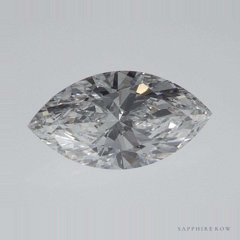 0.78 ct lab-grown diamond, marquise cut | Sapphire Row · cut7