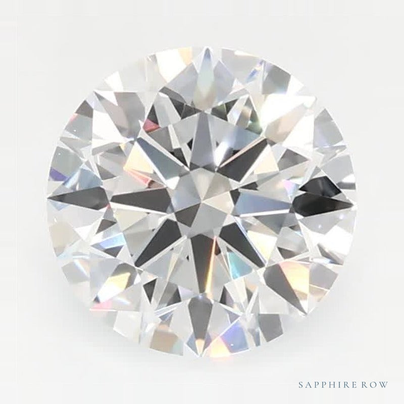 0.78 ct lab-grown diamond, round cut | Sapphire Row · cut6