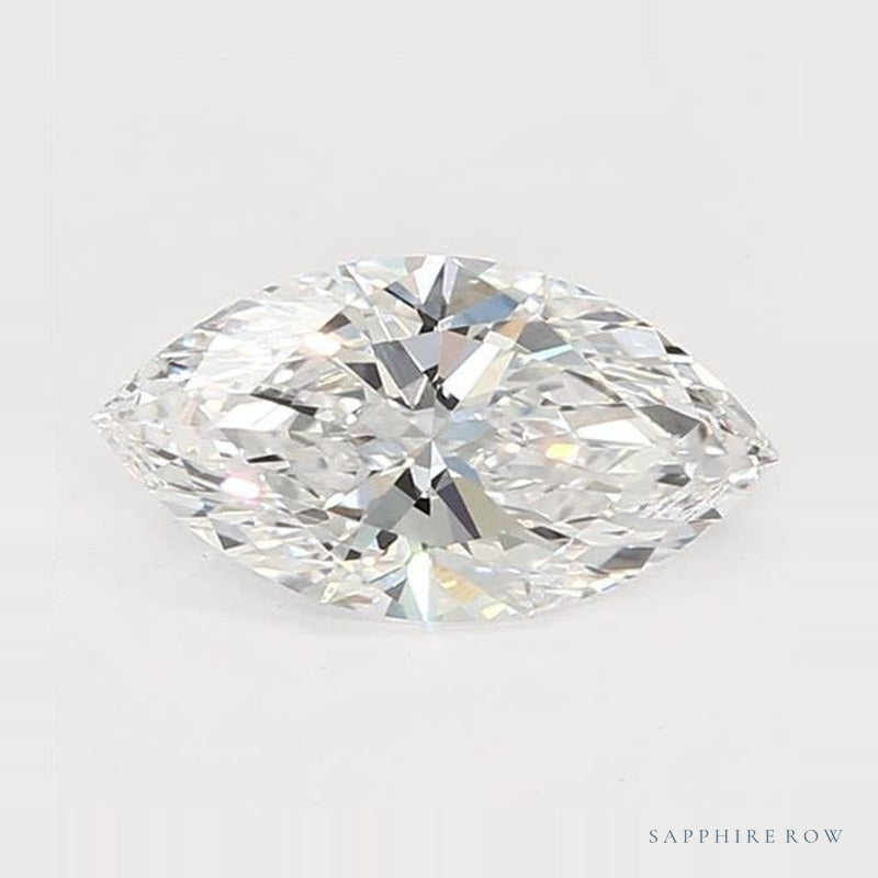 0.78 ct lab-grown diamond, marquise cut | Sapphire Row · cut7