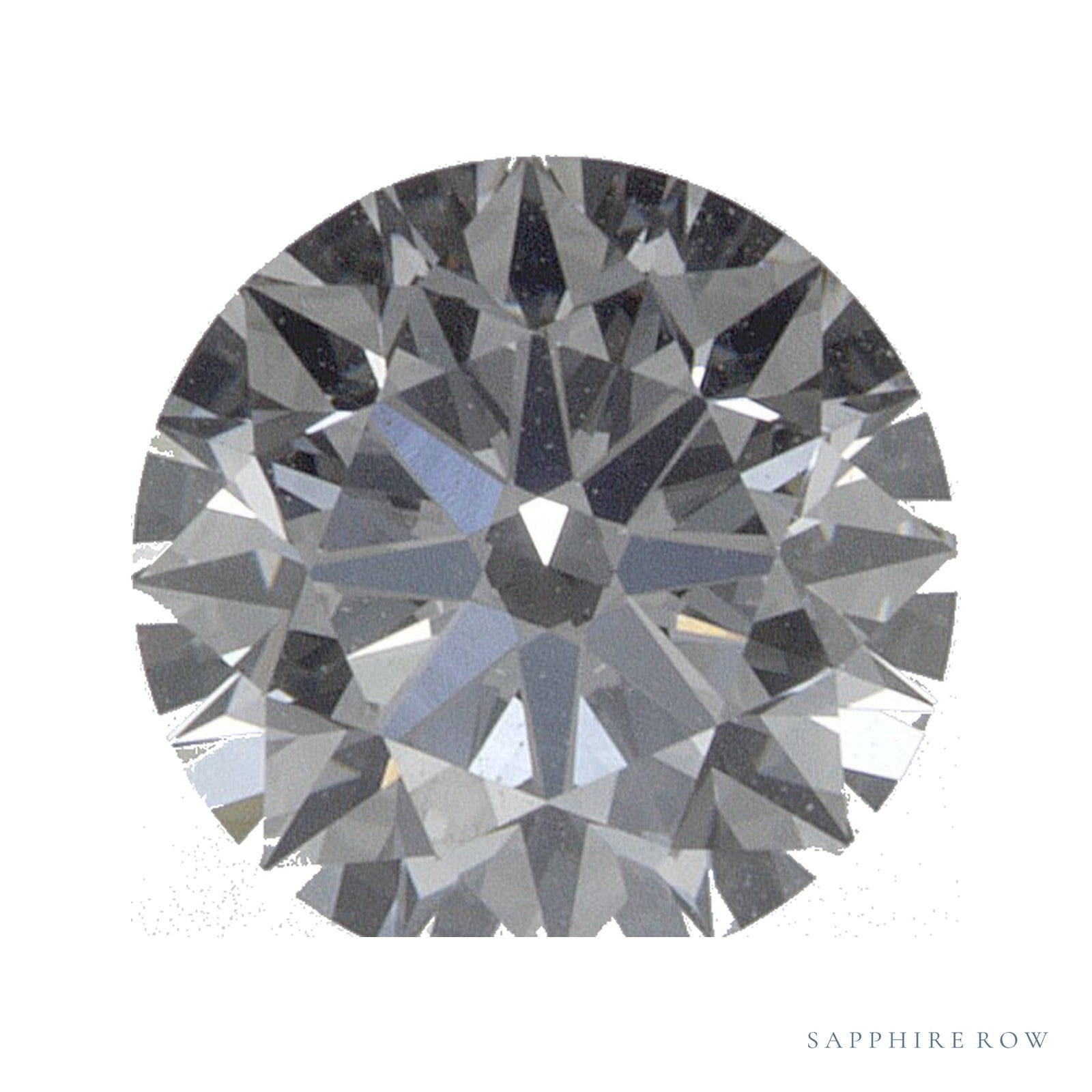 0.77 ct natural diamond, round cut | Sapphire Row · cut4