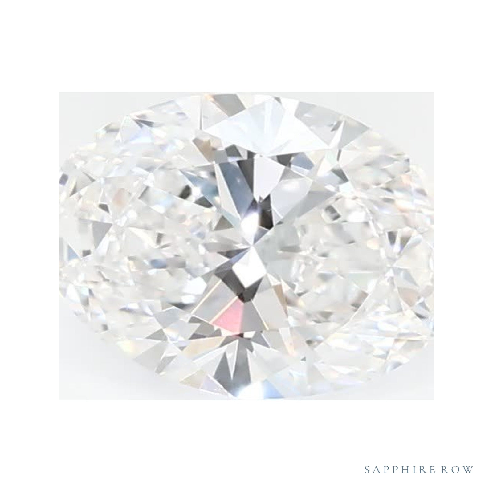 0.77 ct Oval Lab-Grown Diamond – D VVS1 — Sapphire Row · cut · cut3 · cut4