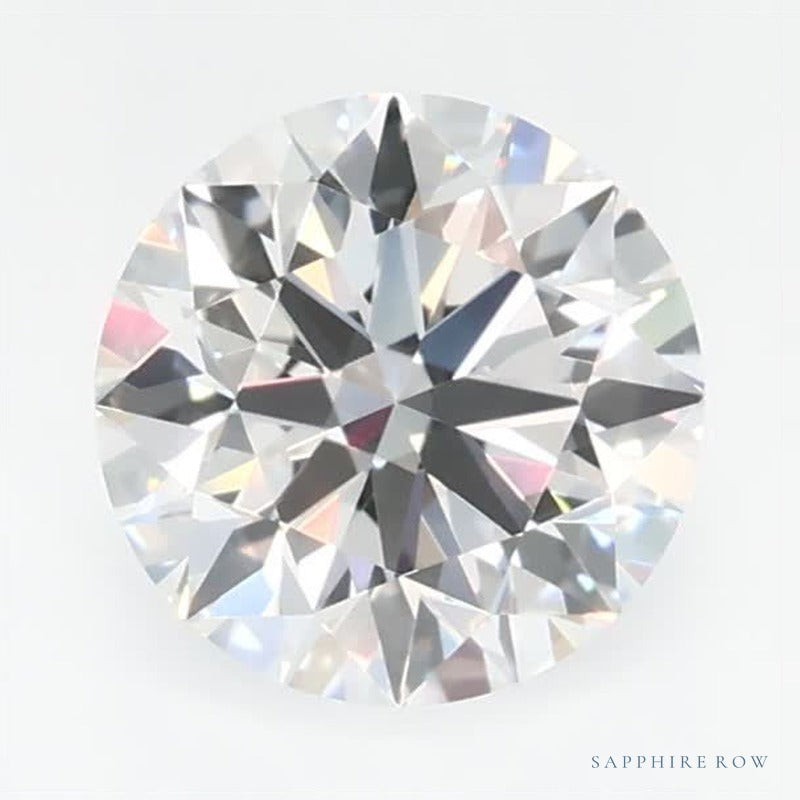 0.77 ct lab-grown diamond, round cut | Sapphire Row · cut7