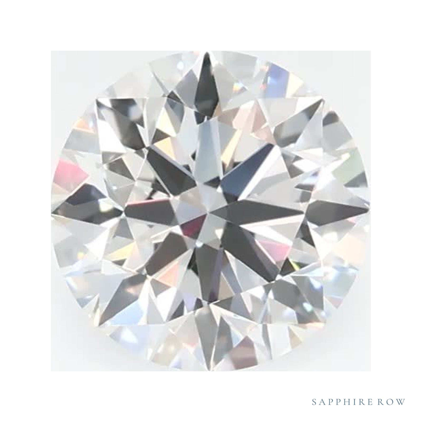 0.77 ct Round Lab-Grown Diamond – E VVS1 — Sapphire Row · cut · cut3 · cut4