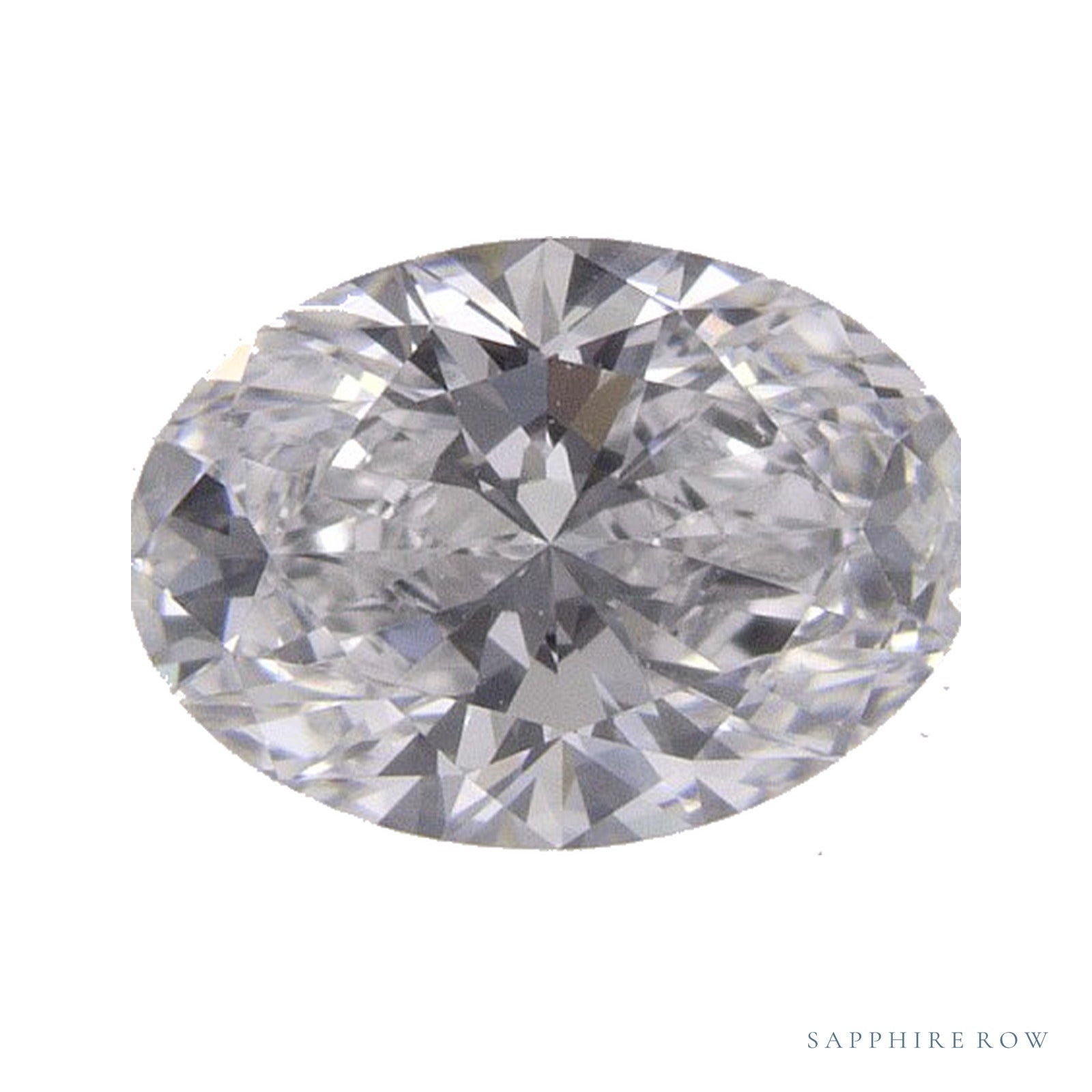 0.77 ct Oval Lab-Grown Diamond – D VVS1 — Sapphire Row · cut · cut3 · cut4